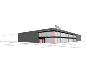 Gevelimpressie na de renovatie
